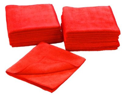 Load image into Gallery viewer, 12-Pack 16"x16" 300 gsm Serged Microfiber Towels
