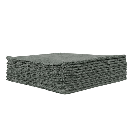 All-Purpose Terry Weave Microfiber Dual Pile, Edgeless, 300 gsm, 12”x24”, 12-Pack