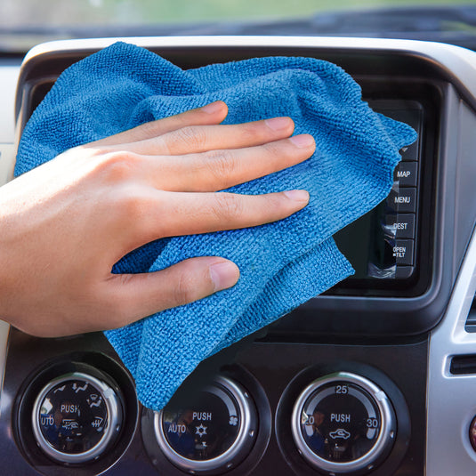 Microfiber Micro-Wipes, Dispenser Box, 200 gsm, 12”x12”, 50-Count