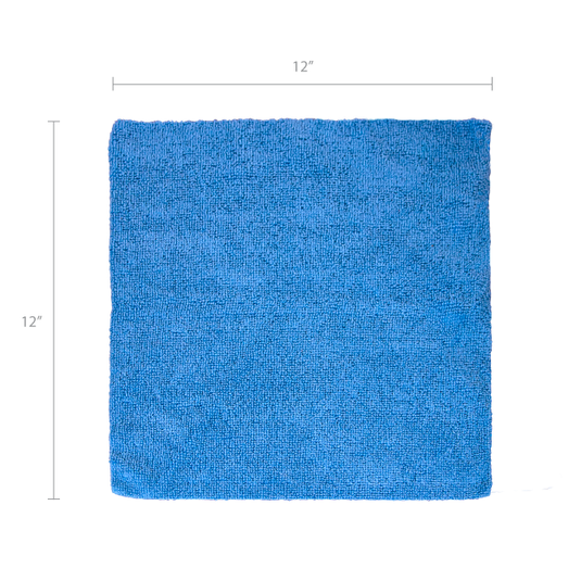 Microfiber Micro-Wipes, Dispenser Box, 200 gsm, 12”x12”, 50-Count