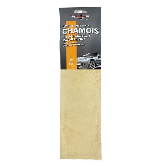 Chamois Drying Leather,3.5 Square Feet  Natural Cut