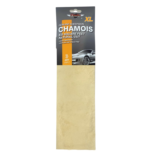 5.5 Sq Ft XL Genuine Sheepskin Chamois