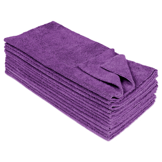 12-Pack 16"x16" 300gsm Edgeless Microfiber Towels