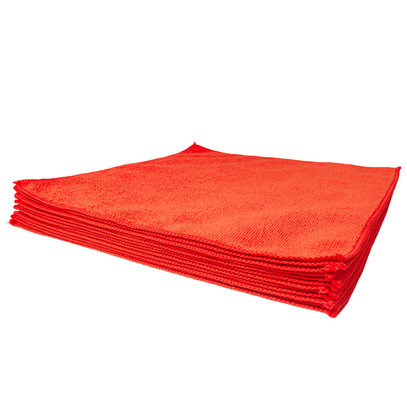 Load image into Gallery viewer, All-Purpose Terry Weave Microfiber, Serged Edge, 300 gsm, 14"x14", 12-Pack
