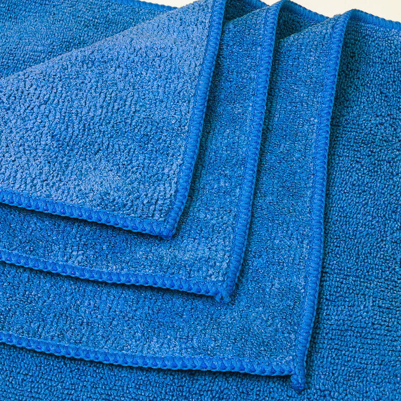 Load image into Gallery viewer, All-Purpose Terry Weave Microfiber, Serged Edge, 300 gsm, 14"x14", 12-Pack
