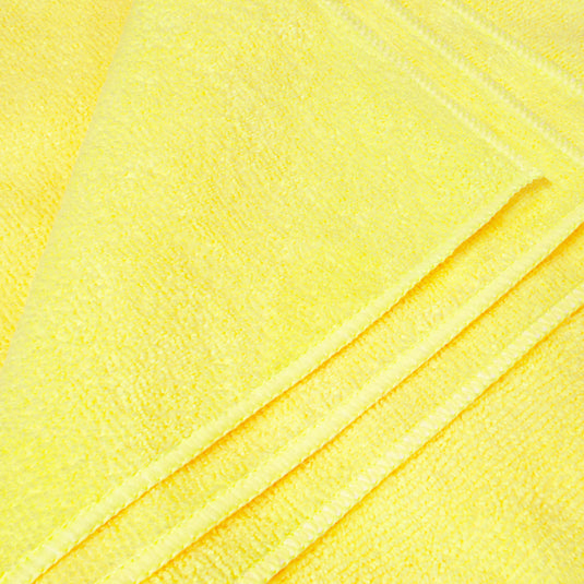 All-Purpose Terry Weave Microfiber, Serged Edge, 300 gsm, 14"x14", 12-Pack