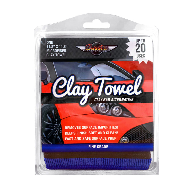 Load image into Gallery viewer, Microfiber Clay Towel, 360gsm, 12"x12"
