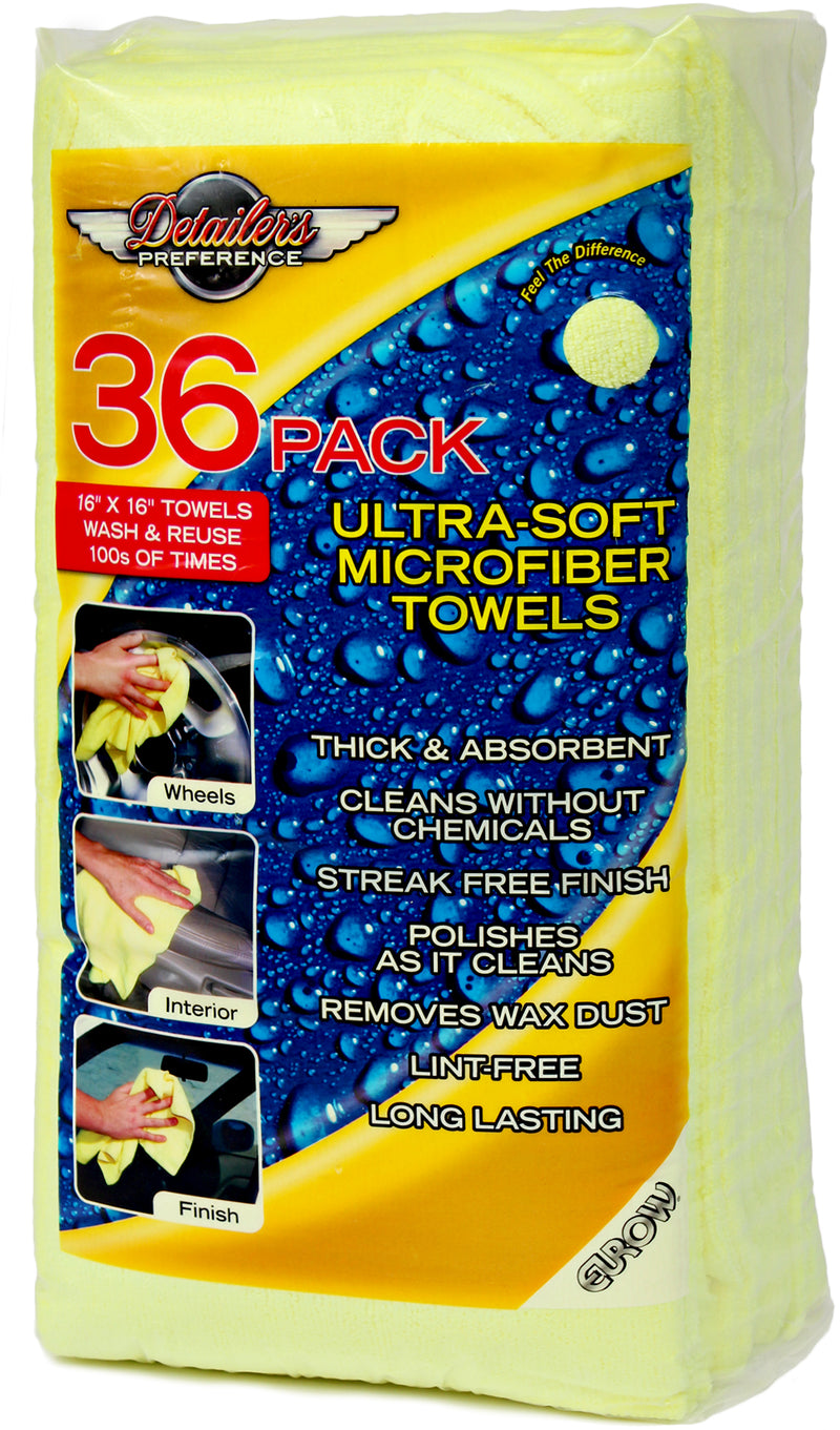 Load image into Gallery viewer, 36-Pack 16"x16" Edgeless Microfiber Towels
