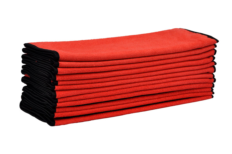 Load image into Gallery viewer, 12-Pack 16”x24” 380 gsm Terry MF Satin Trim
