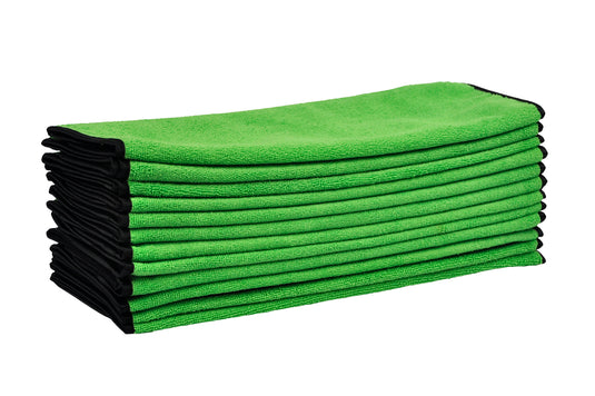 12-Pack 16”x24” 380 gsm Terry MF Satin Trim