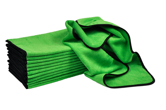 12-Pack 16”x24” 380 gsm Terry MF Satin Trim