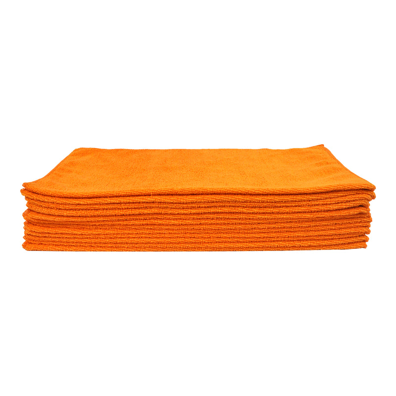 Load image into Gallery viewer, All-Purpose Utility Terry Weave Microfiber Towels, 240gsm, 16"x16", 12-Pack
