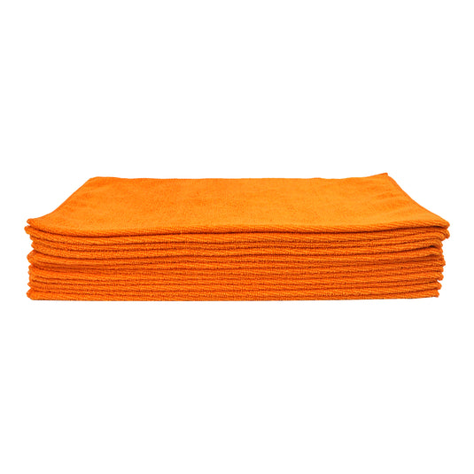 All-Purpose Utility Terry Weave Microfiber Towels, 240gsm, 16"x16", 12-Pack