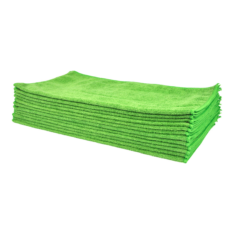 Load image into Gallery viewer, All-Purpose Utility Terry Weave Microfiber Towels, 240gsm, 16"x16", 12-Pack
