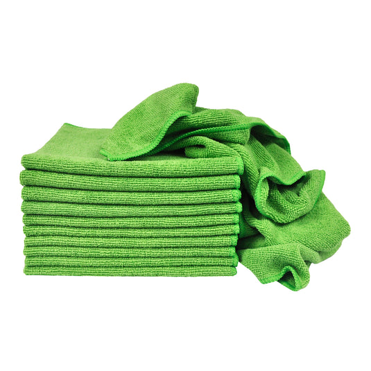 All-Purpose Utility Terry Weave Microfiber Towels, 240gsm, 16