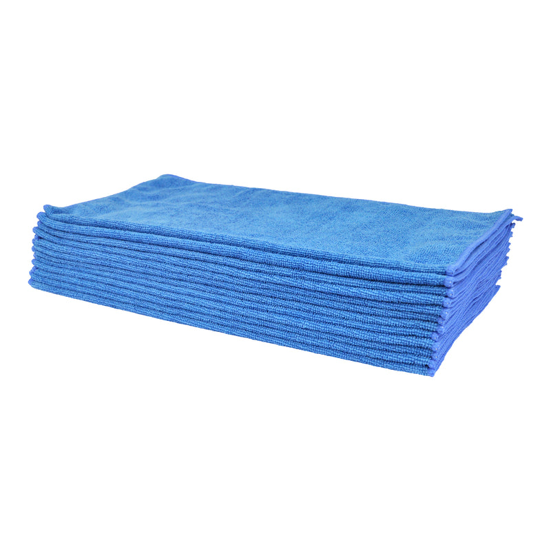 Load image into Gallery viewer, All-Purpose Utility Terry Weave Microfiber Towels, 240gsm, 16"x16", 12-Pack
