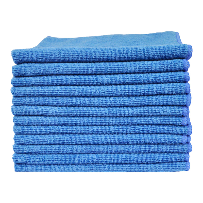 Load image into Gallery viewer, All-Purpose Utility Terry Weave Microfiber Towels, 240gsm, 16"x16", 12-Pack
