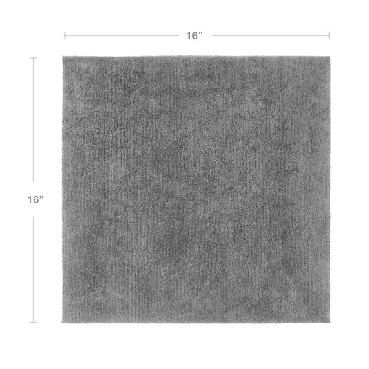 12-Pack 16"x16" 300gsm Edgeless Microfiber Towels