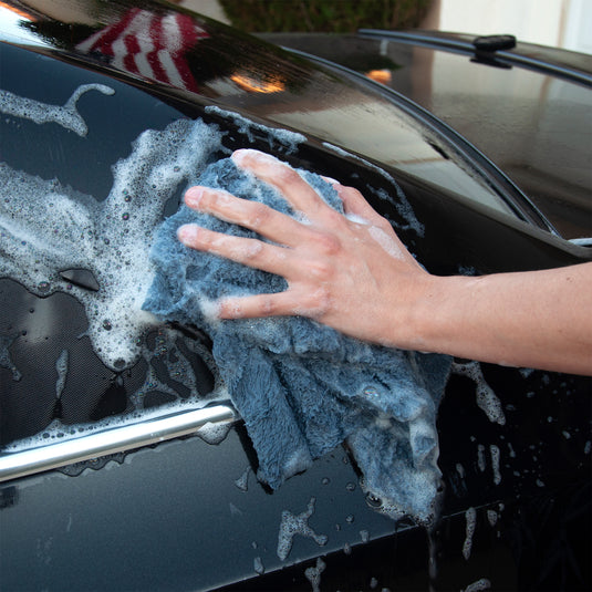 Ultra Plush Korea Microfiber Towels, Edgeless, 500 gsm, 16”x16”, 70/30, 6-Pack