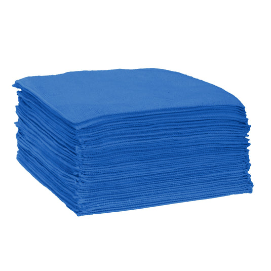 All-Purpose Terry Weave Microfiber, Serged Edge, 300 gsm, 12"x12", 50-Pack