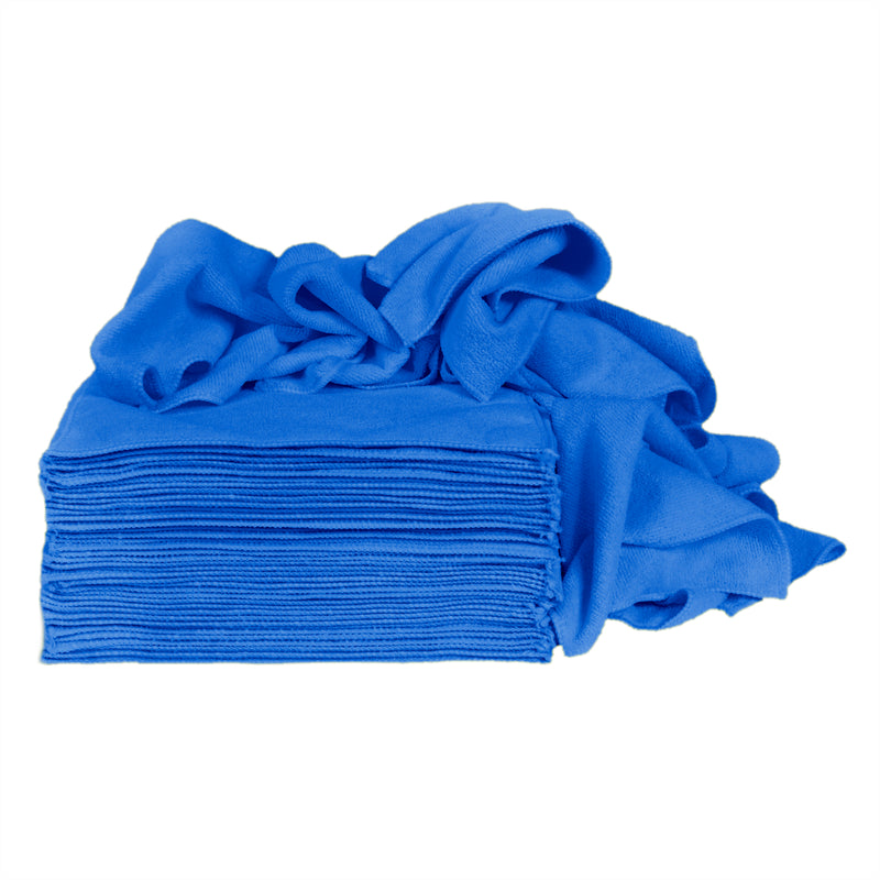 Load image into Gallery viewer, All-Purpose Terry Weave Microfiber, Serged Edge, 300 gsm, 12"x12", 50-Pack

