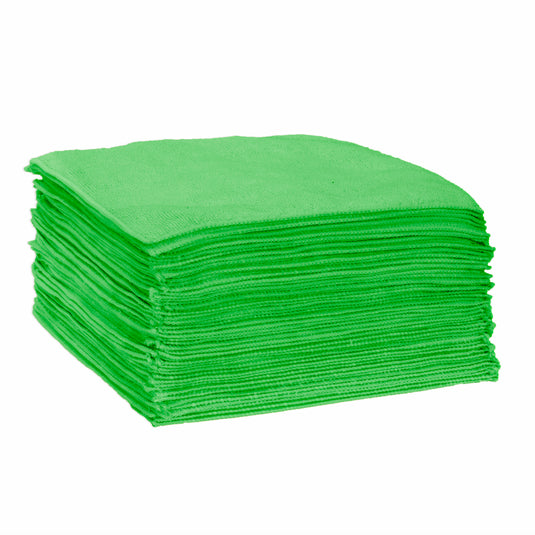 All-Purpose Terry Weave Microfiber, Serged Edge, 300 gsm, 12"x12", 50-Pack