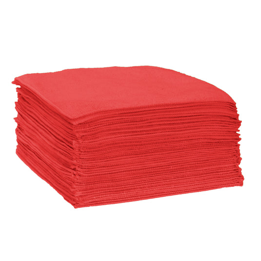 All-Purpose Terry Weave Microfiber, Serged Edge, 300 gsm, 12"x12", 50-Pack