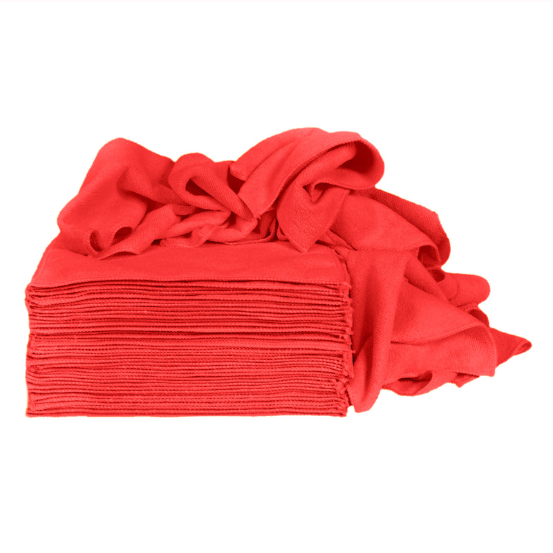 Load image into Gallery viewer, All-Purpose Terry Weave Microfiber, Serged Edge, 300 gsm, 12"x12", 50-Pack
