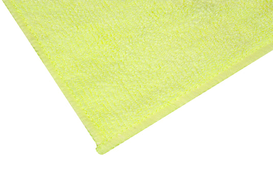 12-Pack 16"x16" 350gsm Serged Edge Microfiber Towels