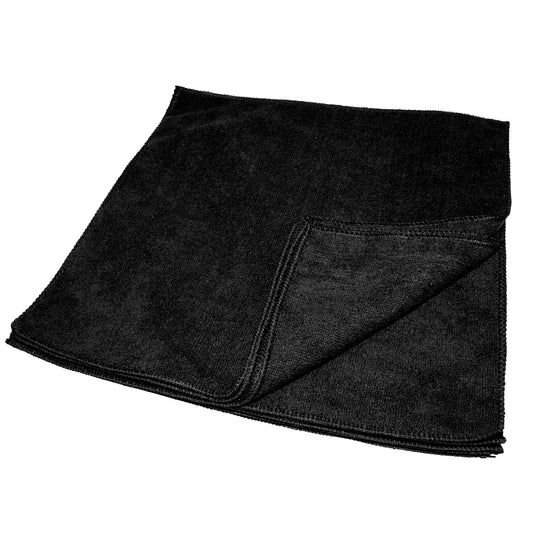12-Pack 16"x16" 300 gsm Serged Microfiber Towels