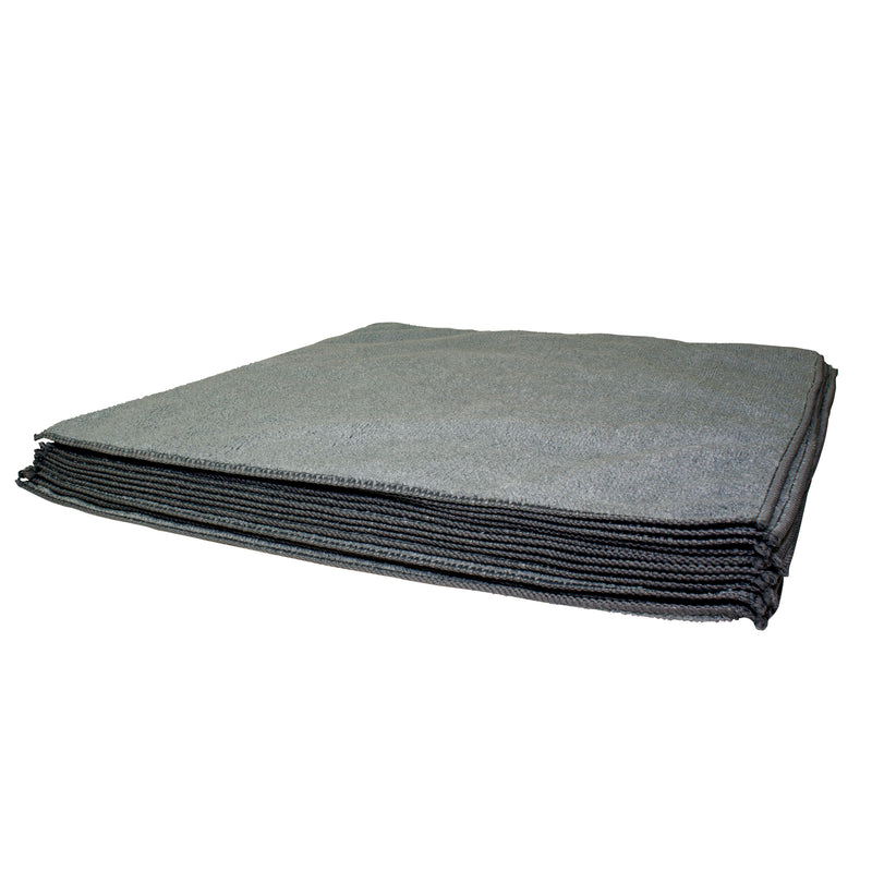 Load image into Gallery viewer, 12-Pack 16"x16" 300 gsm Serged Microfiber Towels
