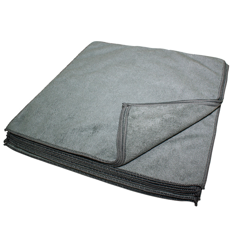 Load image into Gallery viewer, 12-Pack 16"x16" 300 gsm Serged Microfiber Towels
