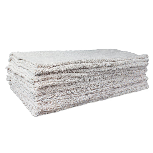 12-Pack 16"x16" 350gsm Edgeless Microfiber Towels
