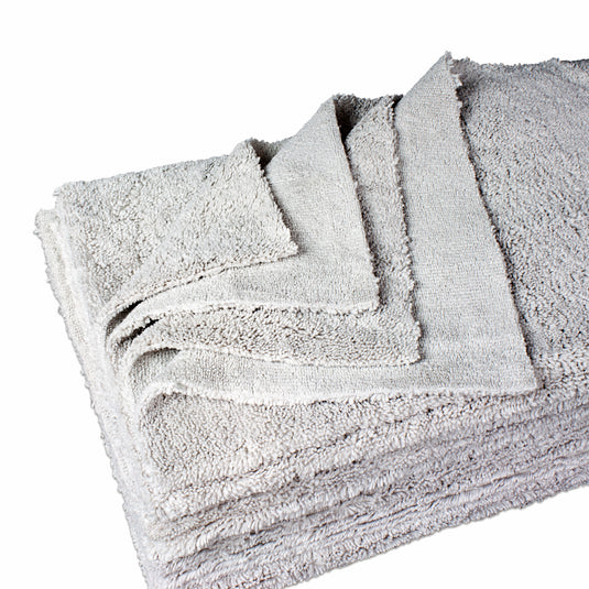 12-Pack 16"x16" 350gsm Edgeless Microfiber Towels