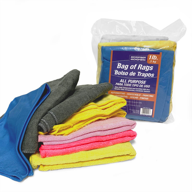Load image into Gallery viewer, 1 Pound of All-Purpose Microfiber Rags
