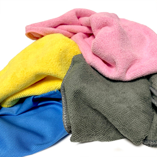 1 Pound of All-Purpose Microfiber Rags