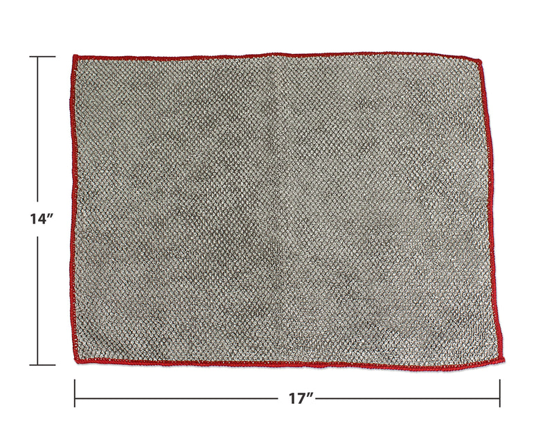 Load image into Gallery viewer, Big Pearl Microfiber Towels 430 gsm 14"x 17" Gray, 6 Pack
