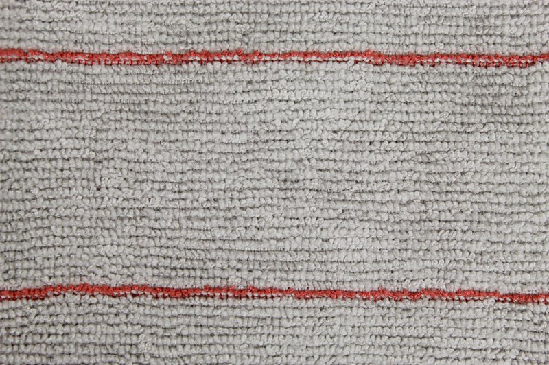 Load image into Gallery viewer, All-Purpose Silver-Embedded Terry Weave Microfiber, Ultrasonic Cut, 290 gsm, 16"x16", Silver w/ Pinstripes, 12-Pack
