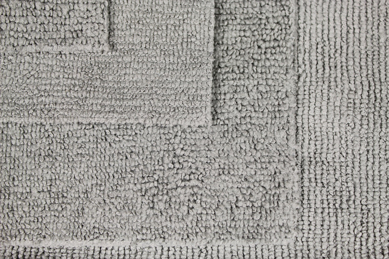 Load image into Gallery viewer, All-Purpose Silver-Embedded Terry Weave Microfiber, Ultrasonic Cut, 290 gsm, 16"x16", Silver w/ Pinstripes, 12-Pack
