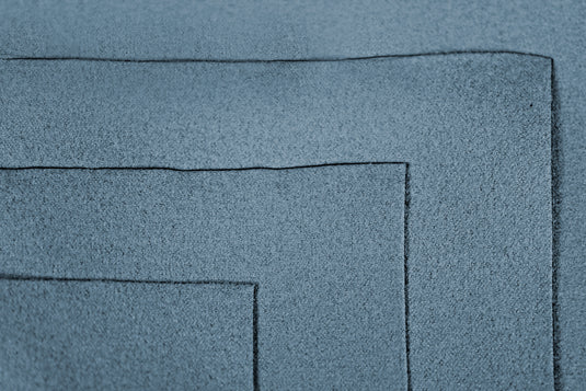 Glass, Mirrors & Viewing Screens, Suede Weave Microfiber, Ultrasonic Cut, 200 gsm, 16"x16", Blue, 12-Pack