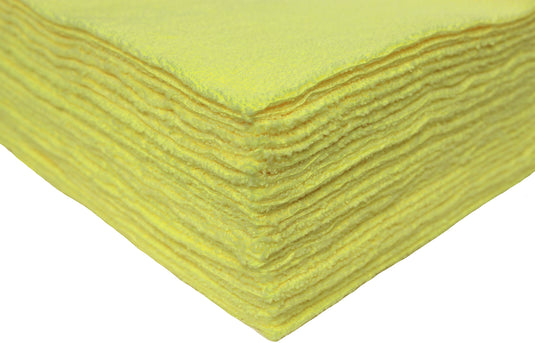 12-Pack 16"x16" 350gsm Edgeless Microfiber Towels
