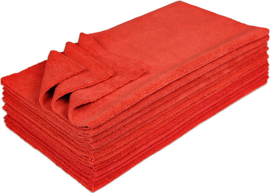 12-Pack 16"x16" 300gsm Edgeless Microfiber Towels