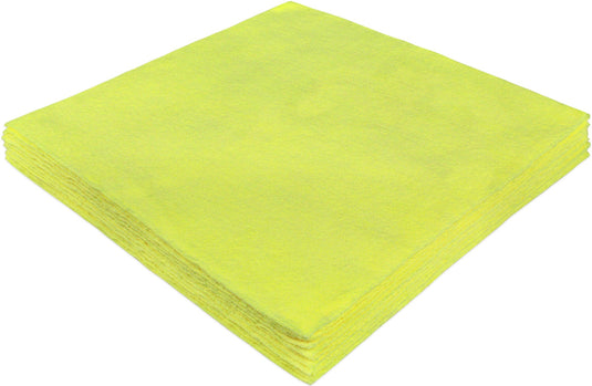 12-Pack 16"x16" 300gsm Edgeless Microfiber Towels