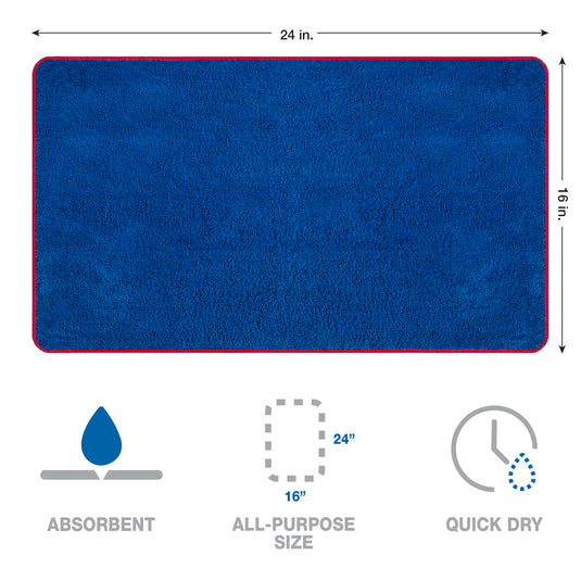 12-Pack 16”x24” 400 gsm Drying Towels
