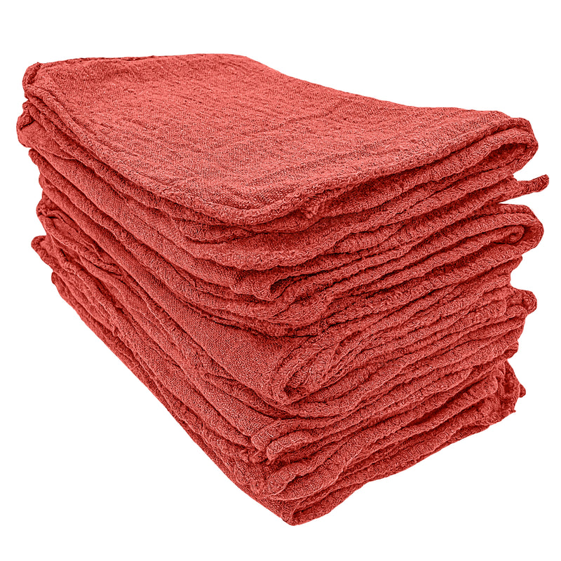 Load image into Gallery viewer, 50-Pack 11"x12" Cotton Shop Towels

