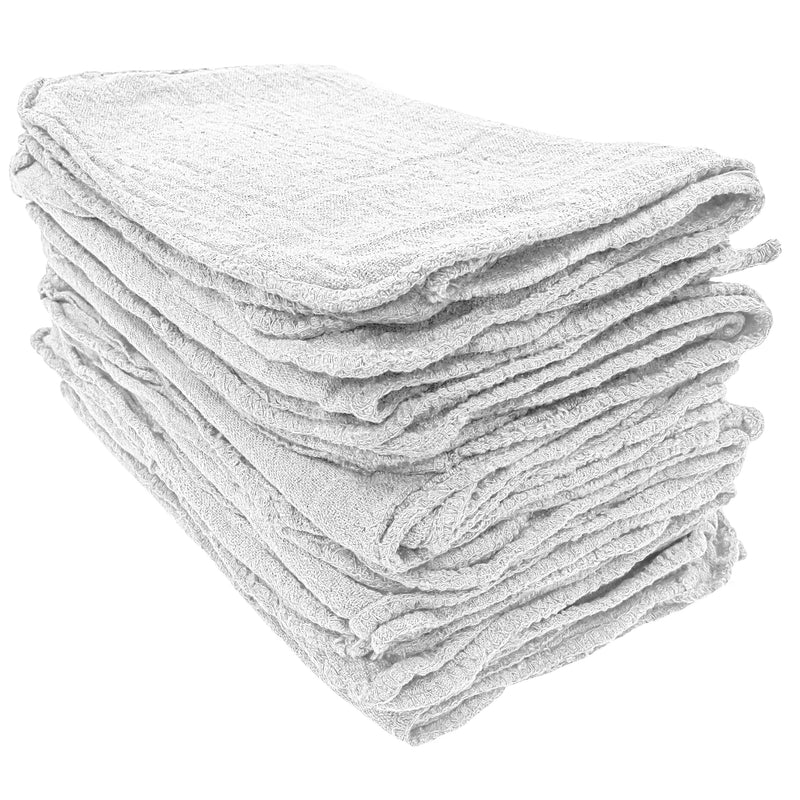 Load image into Gallery viewer, 50-Pack 11"x12" Cotton Shop Towels

